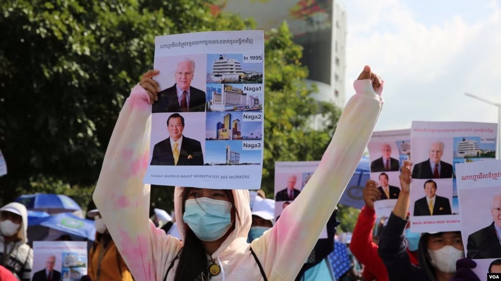 កូដករ​​ណាហ្គាវើលដ៍​​​ការ​ពារ​ខ្លួន​ថា ​ពួក​គាត់​មិន​ដែល​បាន​ទទួល​លុយ​ជំនួយ​​ដើម្បី​​​ធ្វើ​កូដ​កម្