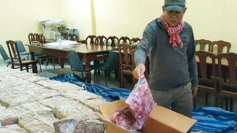 គ្រឿងក្នុងមាន់ជាង ៥ តោន ត្រូវបានសមត្ថកិច្ចរឹបអូស និងបំផ្លាញចោល