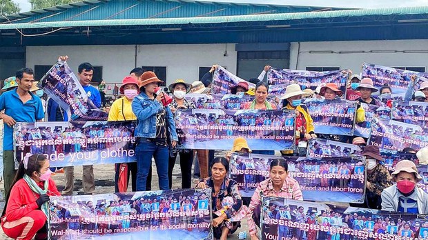 ក្រុម​​កម្មករ​រោងចក្រ ឃែនធើរិន ជាង​១០០​នាក់​បន្ត​​យាម​​រោង​ចក្រ​ទាមទារ​​ឱ្យ​​ថៅកែ​​ទូទាត់​​ប្រាក់​​អត្ថប្រយោជន៍​​ផ្សេងៗ