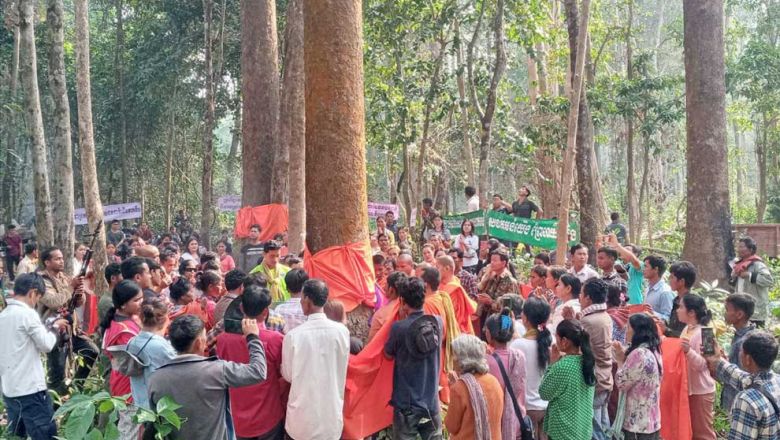 ប្រជា​សហគមន៍ ព្រះសង្ឃ​ និង​អាជ្ញាធរ ​ប្រារព្ធ​ពិធី​បំបួស​ដើមឈើ​នៅ​ជម្រក​សត្វព្រៃ​ព្រះ​រកា​ 