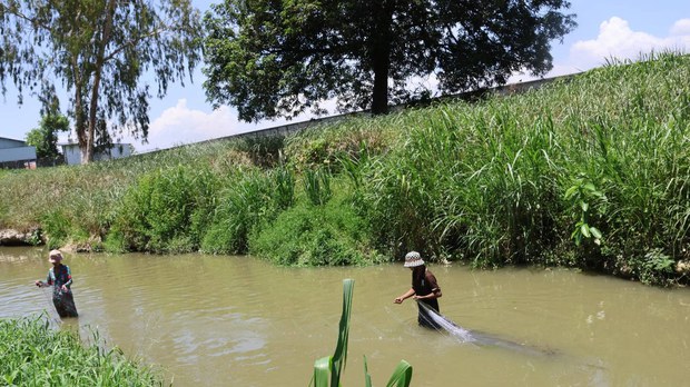 ពលករ​ខ្មែរ​រក​ការងារ​នៅ​ថៃ​ដែល​មិន​មាន​ការងារ​ធ្វើ​ប្រឹង​រក​ត្រី និង​សុំ​អង្គការ​សង់ត្រាល់​ស្នាក់​នៅ