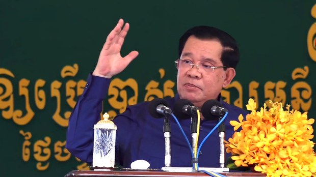  លោក ហ៊ុន សែន ប្រកាស​បន្ត​តាម​កម្ចាត់​ក្រុម​ប្រឆាំង ដែល​លោក​ចោទ​ថា «ក្បត់ជាតិ»