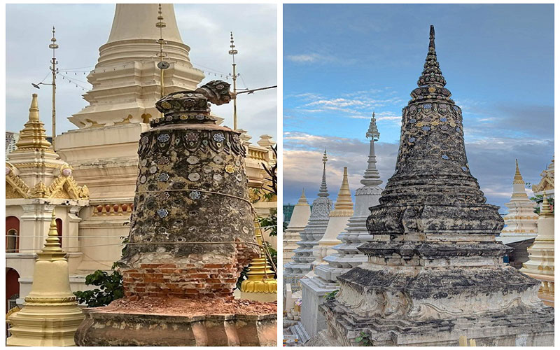  ជាតិ ចេតិយបុរាណ​មួយ ក្នុងវត្តបទុមវតី ត្រូវ​បានវាយបំបែក ដោយសារការយល់ «​ច្រឡំ»