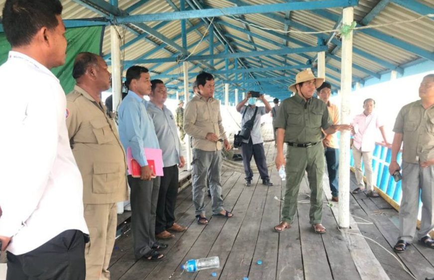 អាជ្ញាធរ​ខេត្តកោះកុង​ប្រាប់​ម្ចាស់សំណង់រឹង​ដែល​សង់​ចូល​សមុទ្រ​ផ្អាក​ការ​សាងសង់ ក្រោយ​រកឃើញ​ថា​ខុសច្បាប់