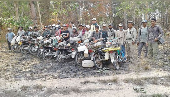 អ្នកការពារ ព្រៃឡង់ ត្រូវអ្នកកាប់ឈើលបកាប់